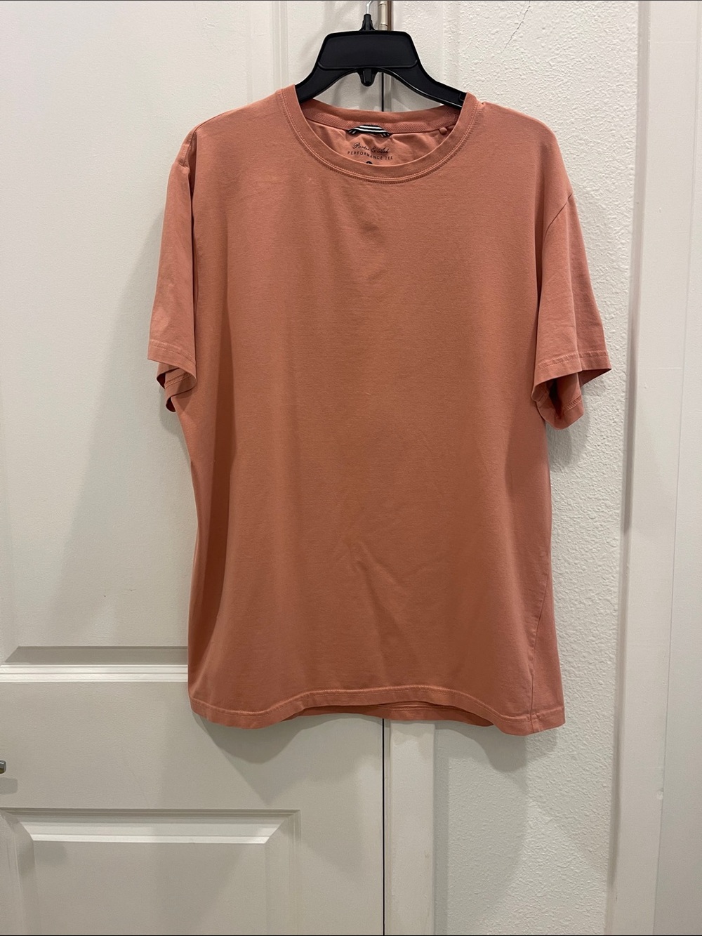 Men's Short Sleeve Crew Tee in Dusty Rose by Unknown Brand